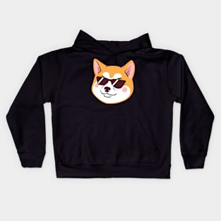 Shibas with Attitude 01 Kids Hoodie